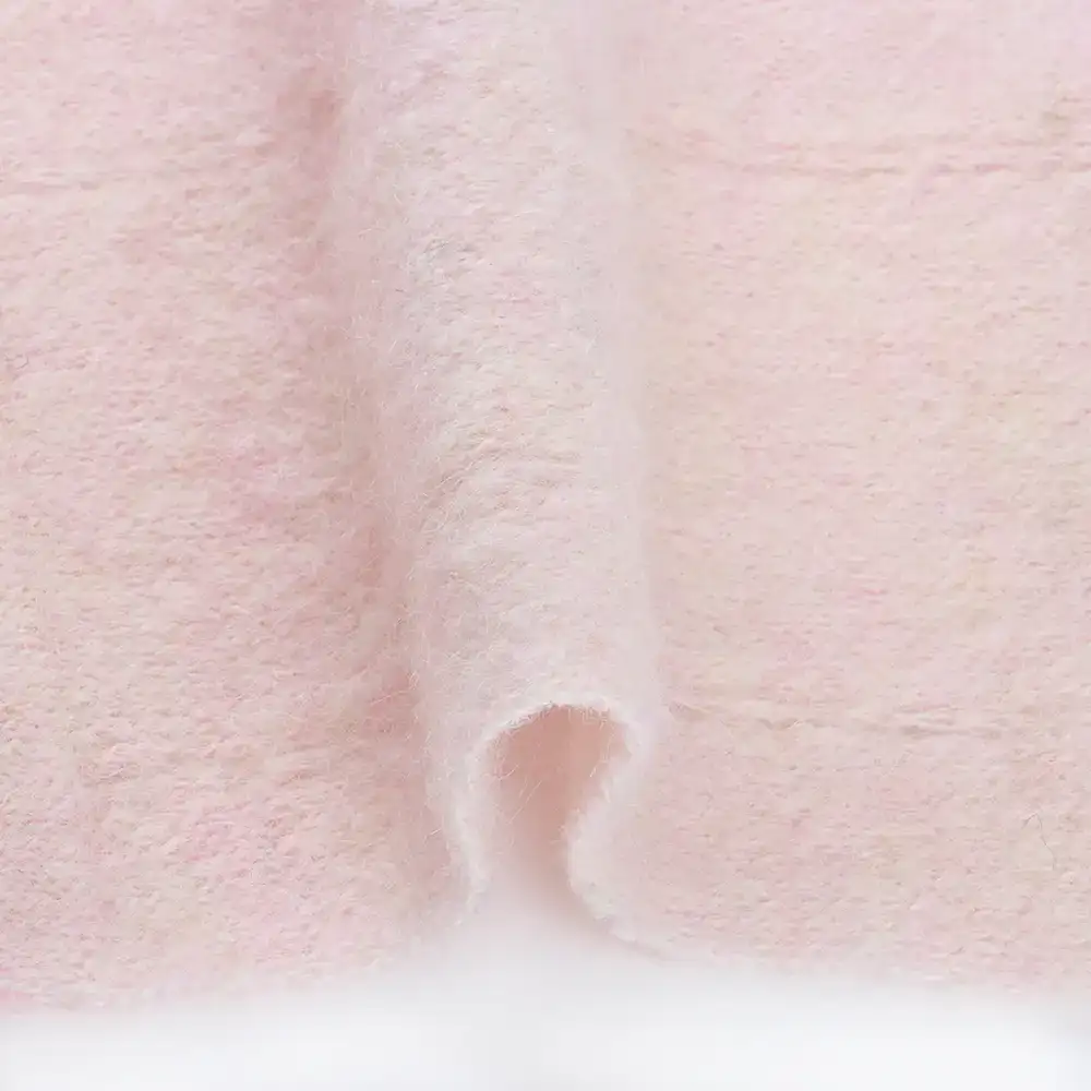 China Yarn for Crop Top Pullover (Sweater),Dresses (Cardigan Open) (Sweater) Mossy Yarn Fancy Yarn Wool Alpaca Nylon Spandex pink color buy from China wholesaler bulk order at wholesale price free worldwide shipping Alibaba