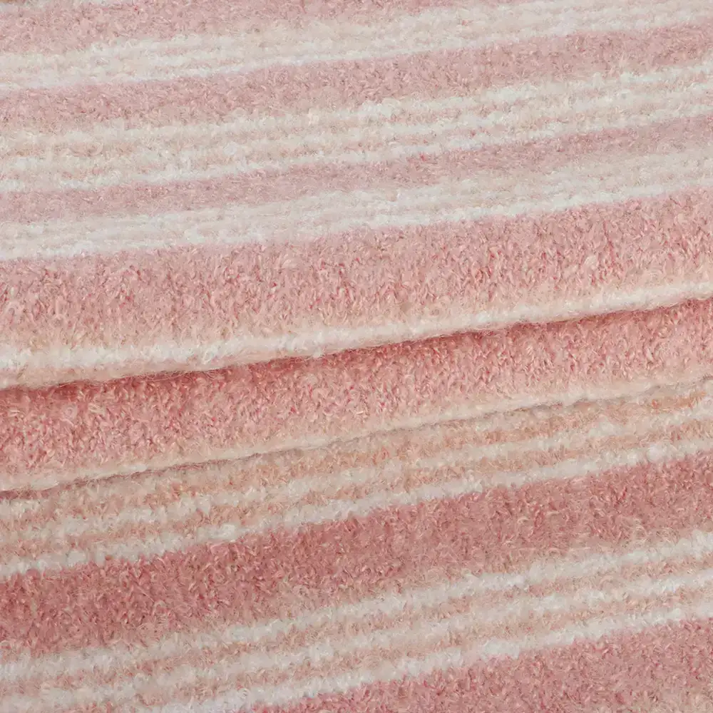 China Yarn for Ladies Vest (Sweater),Crop Top Pullover (Sweater),Dresses (Cardigan Button) (Sweater) Boucle Yarn Fancy Yarn Acrylic Nylon Wool Spandex pink color buy from China wholesaler bulk order at wholesale price free worldwide shipping Alibaba