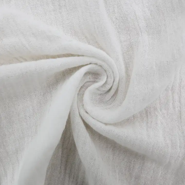 India Fabric for Pants,Skirt,Blazer Cotton Double Layer Natural Woven Fabric Cotton White color buy from India wholesaler bulk order at wholesale price free worldwide shipping Alibaba