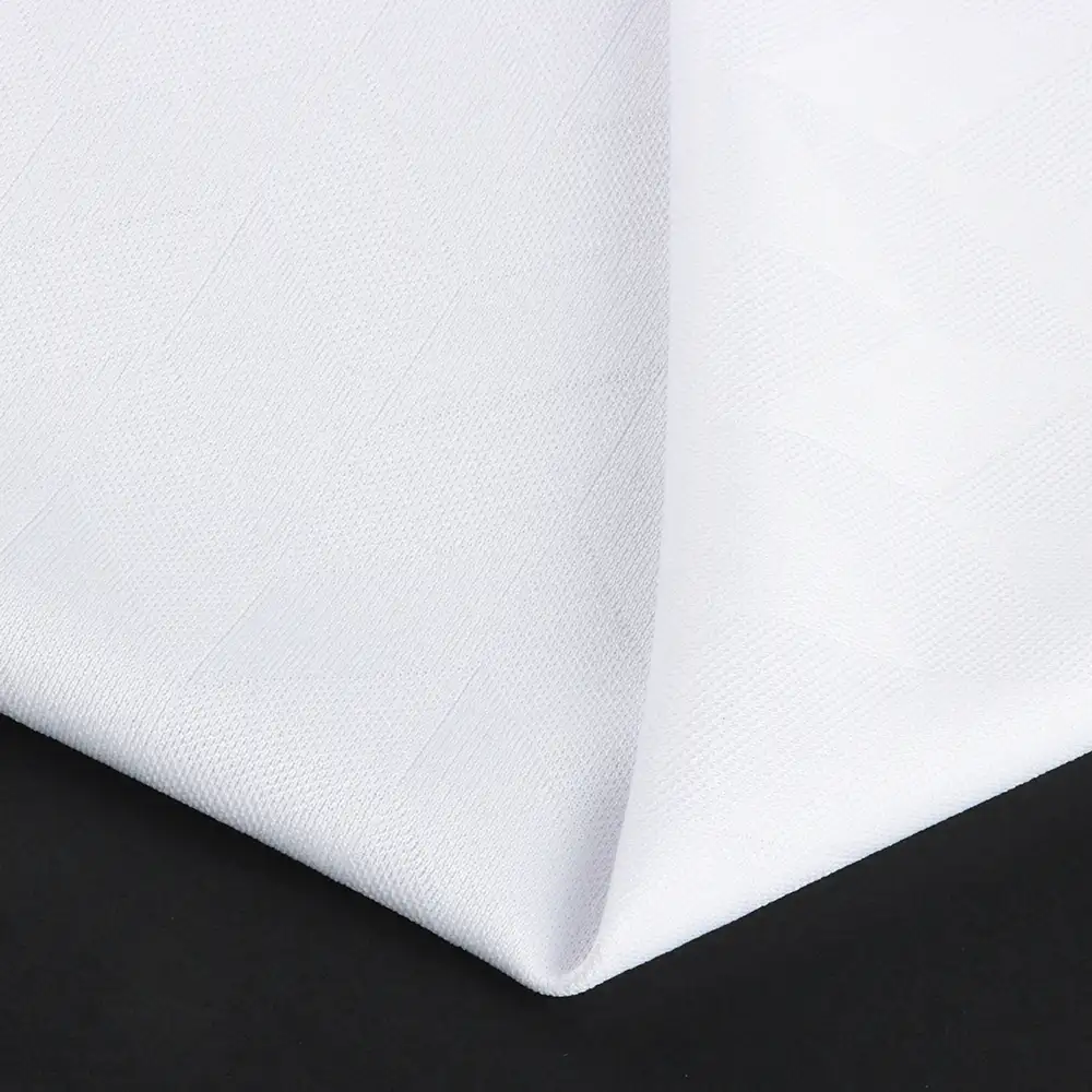 China Fabric for Tank Top,Crop Top,Pajamas Interlock Knit Fabric Polyester White color buy from China wholesaler bulk order at wholesale price free worldwide shipping Alibaba