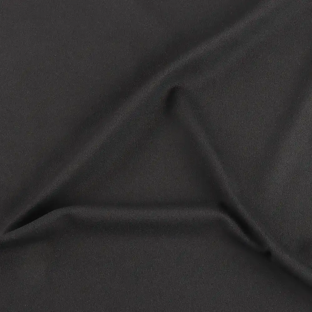 China Fabric for Tank Top,Crop Top,Pajamas Interlock Knit Fabric Nylon Spandex Black color buy from China wholesaler bulk order at wholesale price free worldwide shipping Alibaba