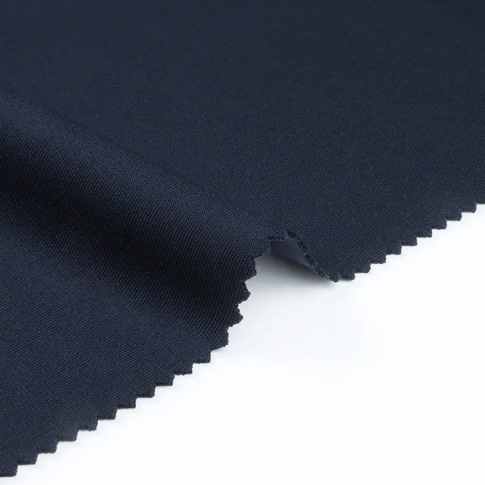 China Fabric for Leggings,Swimsuits,Tracksuits Scuba Knit Fabric Modal Polyester Spandex Purplish Blue color buy from China wholesaler bulk order at wholesale price free worldwide shipping Alibaba