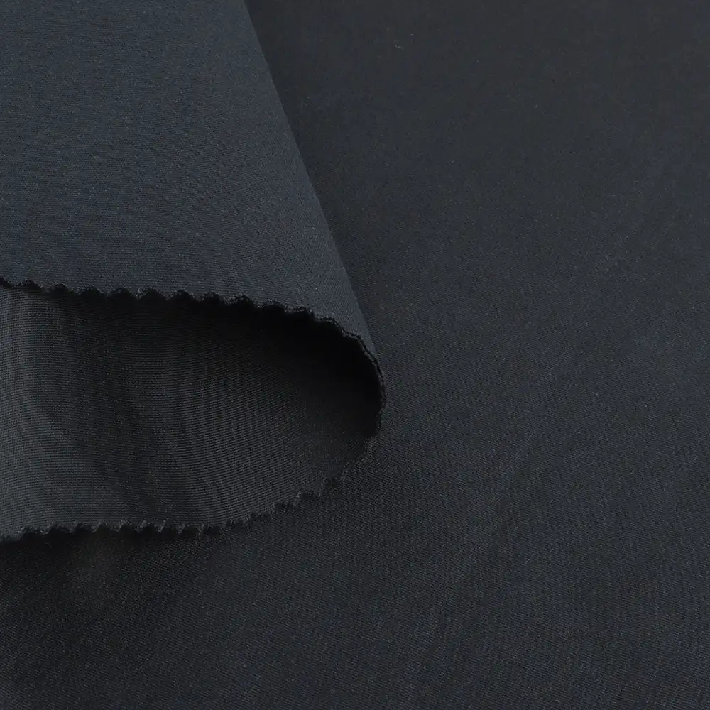 China Fabric for Leggings,Swimsuits,Tracksuits Scuba Knit Fabric Polyester Polyamide Spandex Black color buy from China wholesaler bulk order at wholesale price free worldwide shipping Alibaba