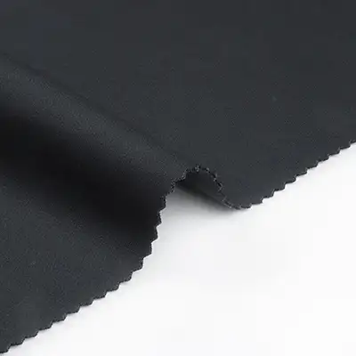 China Fabric for Leggings,Swimsuits,Tracksuits Scuba Knit Fabric Polyester Polyamide Spandex Black color buy from China wholesaler bulk order at wholesale price free worldwide shipping Alibaba