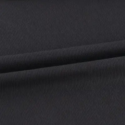 China Fabric for Tank Top,Crop Top,Hoodie Rib Knit Fabric Rayon Spandex Black color buy from China wholesaler bulk order at wholesale price free worldwide shipping Alibaba
