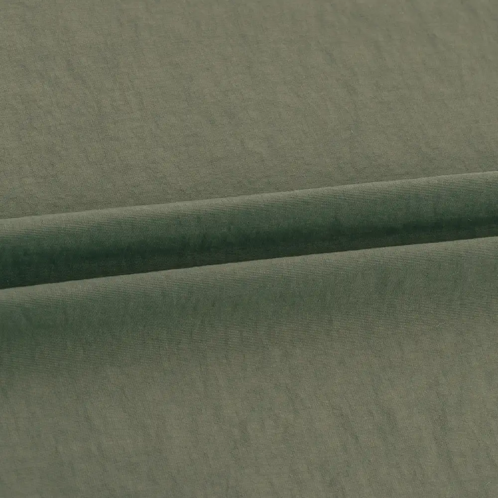 China Fabric for Blouse,Skirt,Crop Top Nylon Crepe Synthetic Woven Fabric Nylon Green color buy from China wholesaler bulk order at wholesale price free worldwide shipping Alibaba