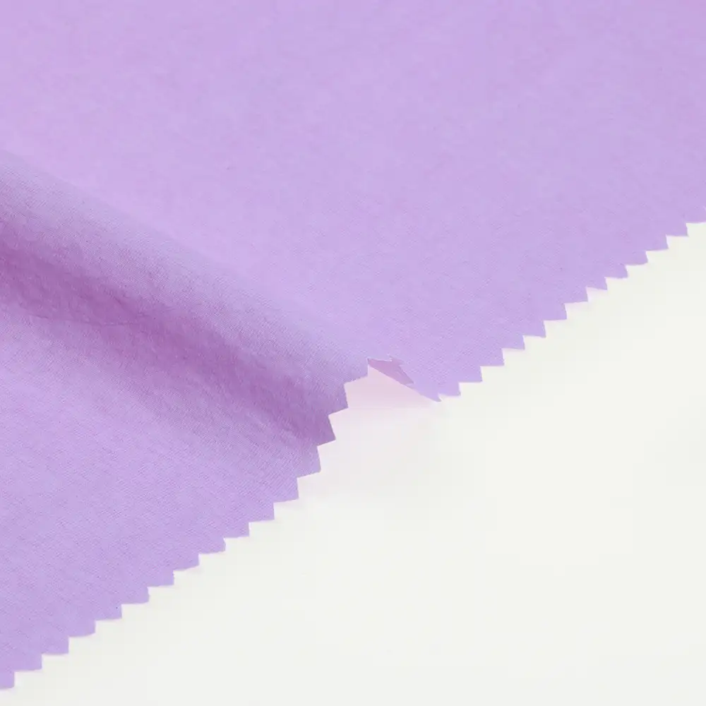 China Fabric for Blouse,Skirt,Crop Top Nylon Crepe Synthetic Woven Fabric Nylon Purple color buy from China wholesaler bulk order at wholesale price free worldwide shipping Alibaba