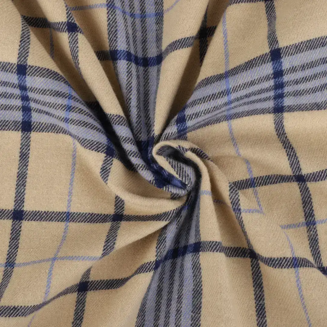 Bangladesh Fabric for Shirt,Crop Top,Skirt,Over Shirt Cotton YD Flannel Natural Woven Fabric Recycled Cotton BCI Cotton Multi Color color buy from Bangladesh wholesaler bulk order at wholesale price free worldwide shipping Alibaba