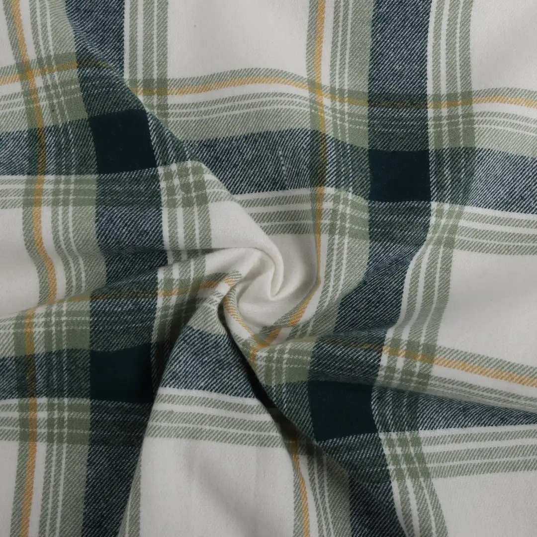 Bangladesh Fabric for Shirt,Crop Top,Skirt,Over Shirt Cotton YD Flannel Natural Woven Fabric BIO Cotton Multi Color color buy from Bangladesh wholesaler bulk order at wholesale price free worldwide shipping Alibaba