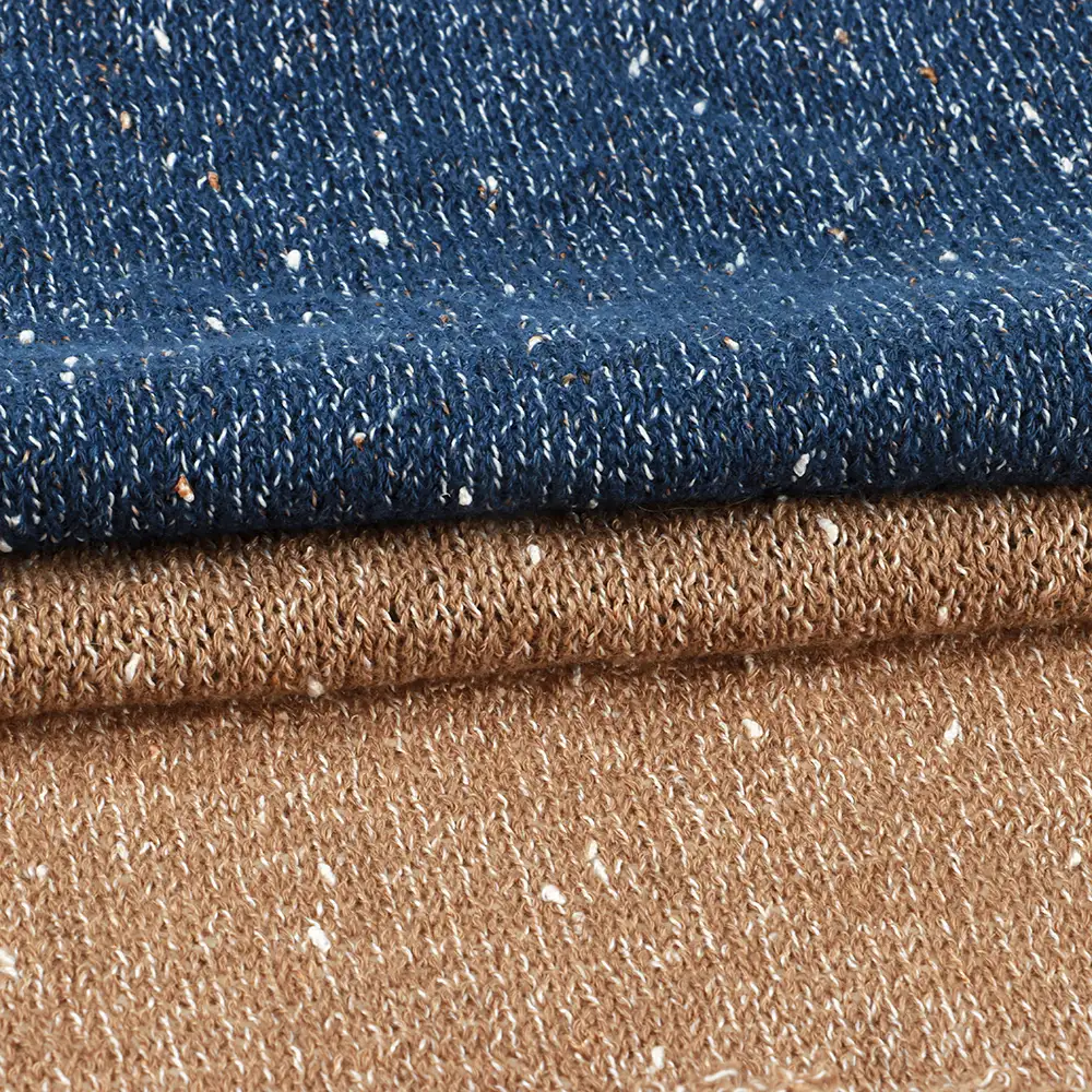 China Yarn for Dresses (Cardigan Button) (Sweater),Ladies Vest (Sweater)  Slub Yarn Fancy Yarn Polyester Cotton brown/blue color buy from China wholesaler bulk order at wholesale price free worldwide shipping Alibaba