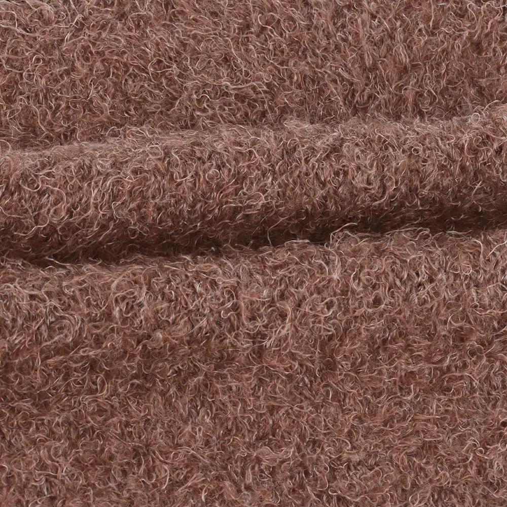 China Yarn for Ladies Vest (Sweater),Crop Top Pullover (Sweater),Dresses (Cardigan Button) (Sweater) Feather Yarn Fancy Yarn Polyester brown color buy from China wholesaler bulk order at wholesale price free worldwide shipping Alibaba