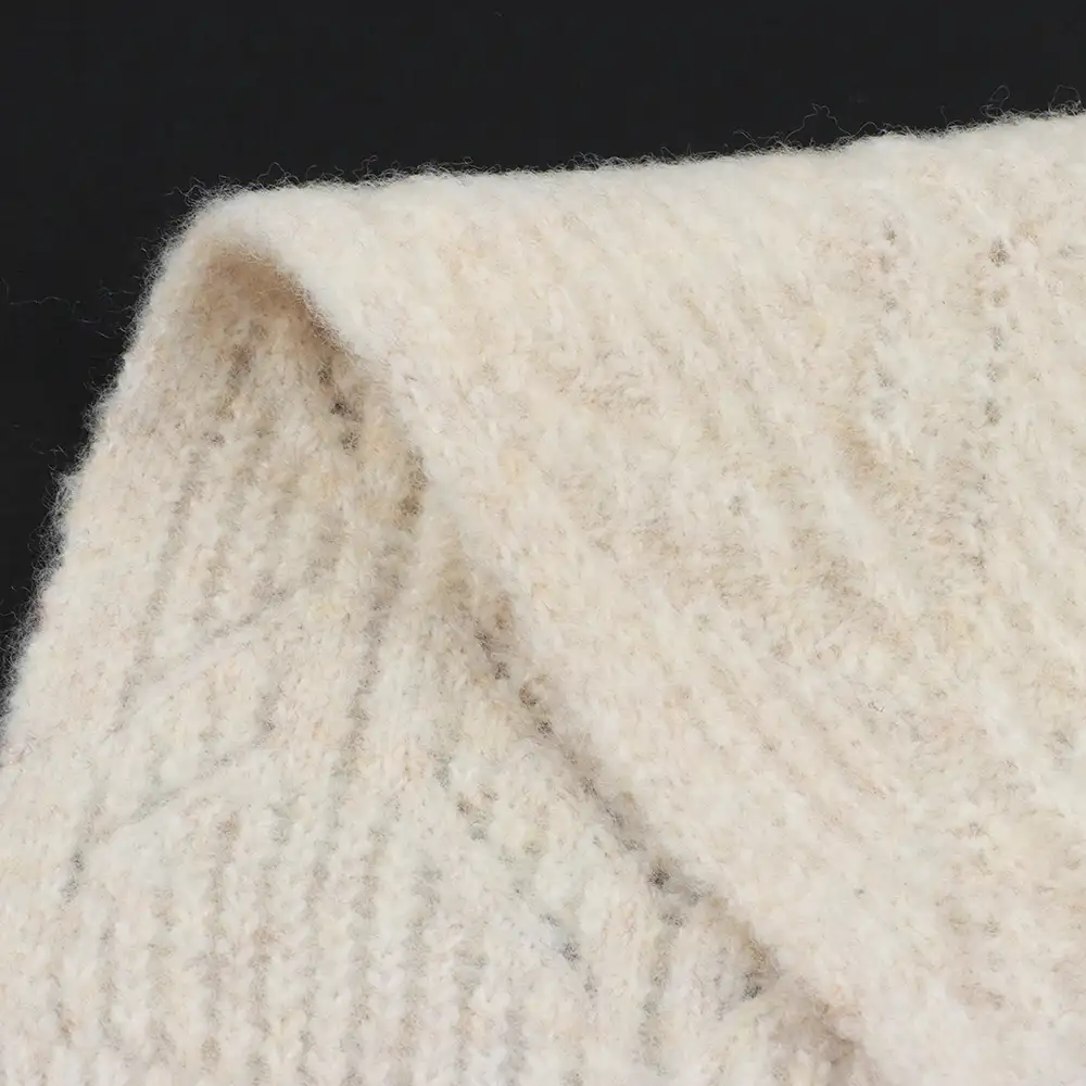 China Yarn for Dresses (Cardigan Open) (Sweater),Crop Top Pullover (Sweater) Mossy Yarn Fancy Yarn Polyester Spandex beige color buy from China wholesaler bulk order at wholesale price free worldwide shipping Alibaba