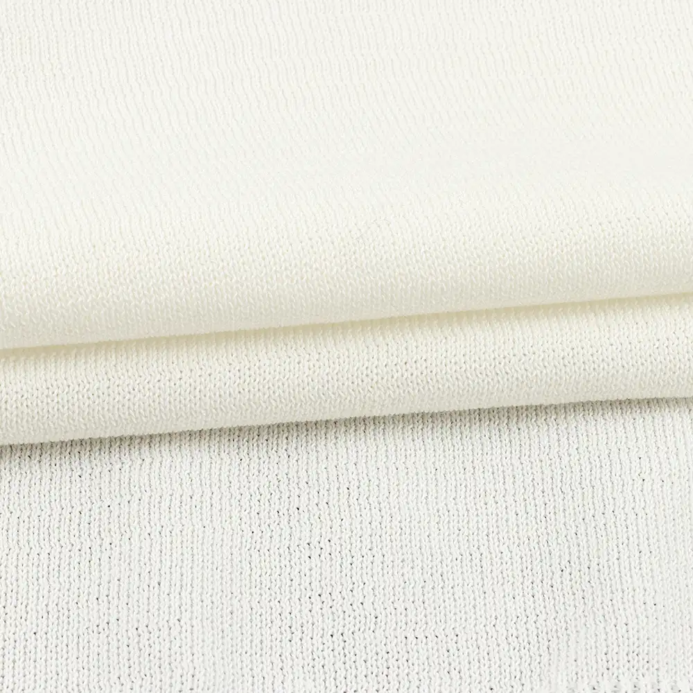 China Yarn for Polo T-shirt (Sweater),Crew Neck Pullover (Sweater),Half-Zipper Cardigan (Sweater) Double Twist Spun Regular Yarn BCI Cotton Polyester CREAM color buy from China wholesaler bulk order at wholesale price free worldwide shipping Alibaba