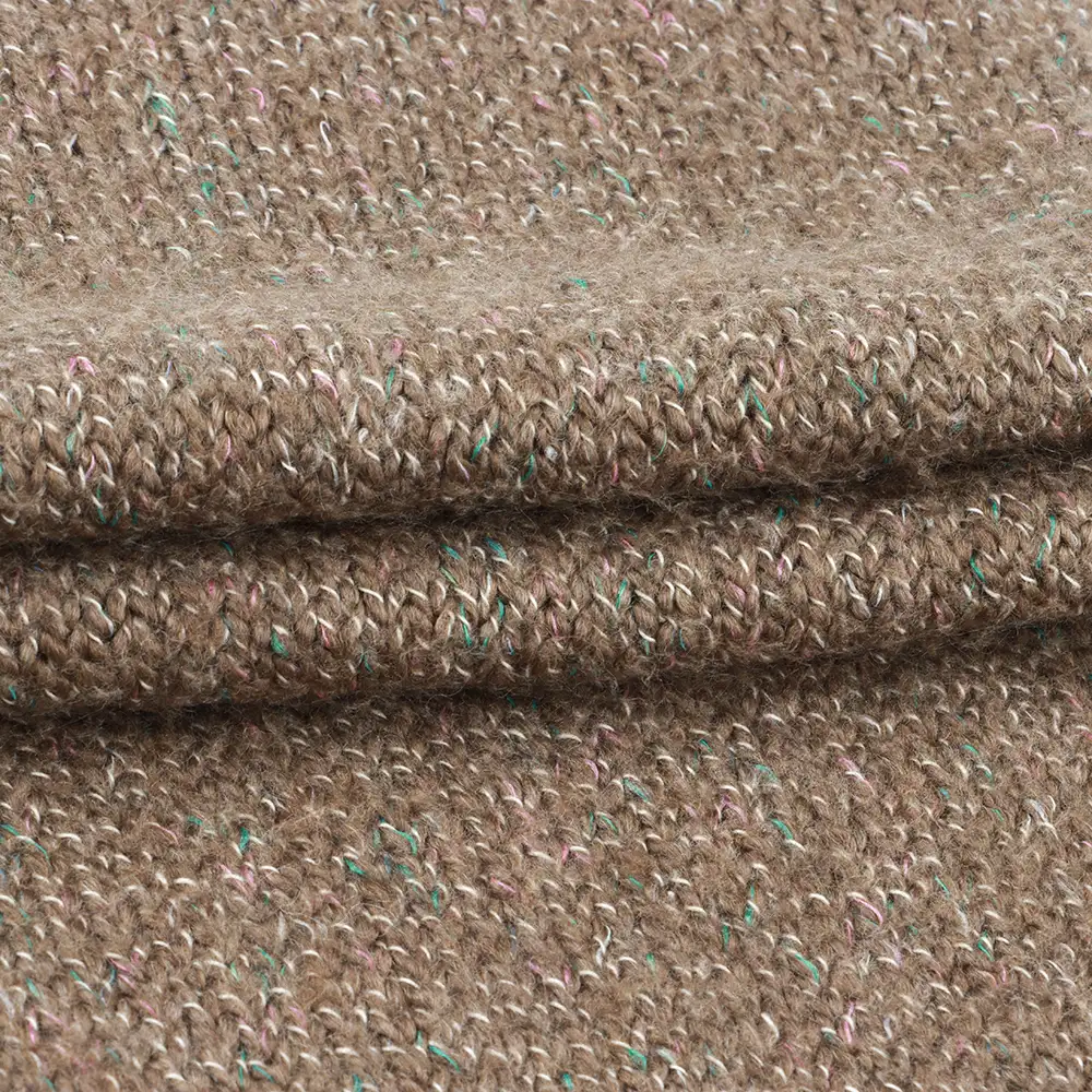 China Yarn for Dresses (Cardigan Button) (Sweater),Ladies Vest (Sweater)  Mossy Yarn Fancy Yarn Cotton Acrylic Polyester Spandex brown color buy from China wholesaler bulk order at wholesale price free worldwide shipping Alibaba