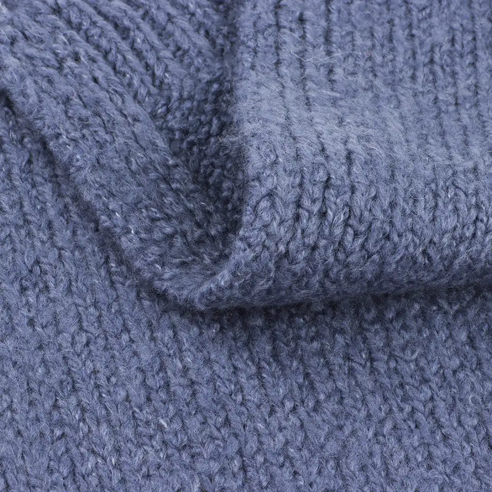 China Yarn for Polo T-shirt (Sweater),Crew Neck Pullover (Sweater),Half-Zipper Cardigan (Sweater) Mossy Yarn Fancy Yarn Cotton Acrylic Nylon blue color buy from China wholesaler bulk order at wholesale price free worldwide shipping Alibaba