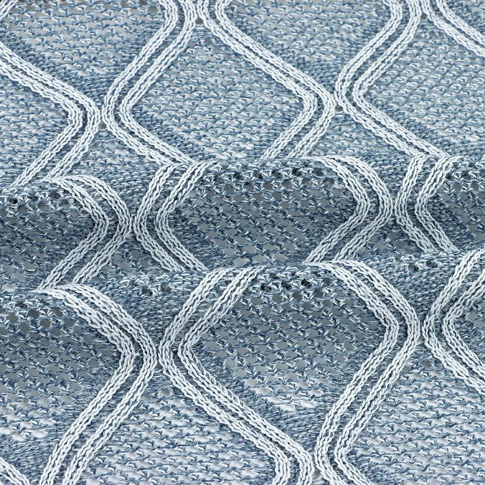 China Yarn for Polo T-shirt (Sweater),Crew Neck Pullover (Sweater),Half-Zipper Cardigan (Sweater) Ring Spun Regular Yarn Recycled Polyester blue color buy from China wholesaler bulk order at wholesale price free worldwide shipping Alibaba