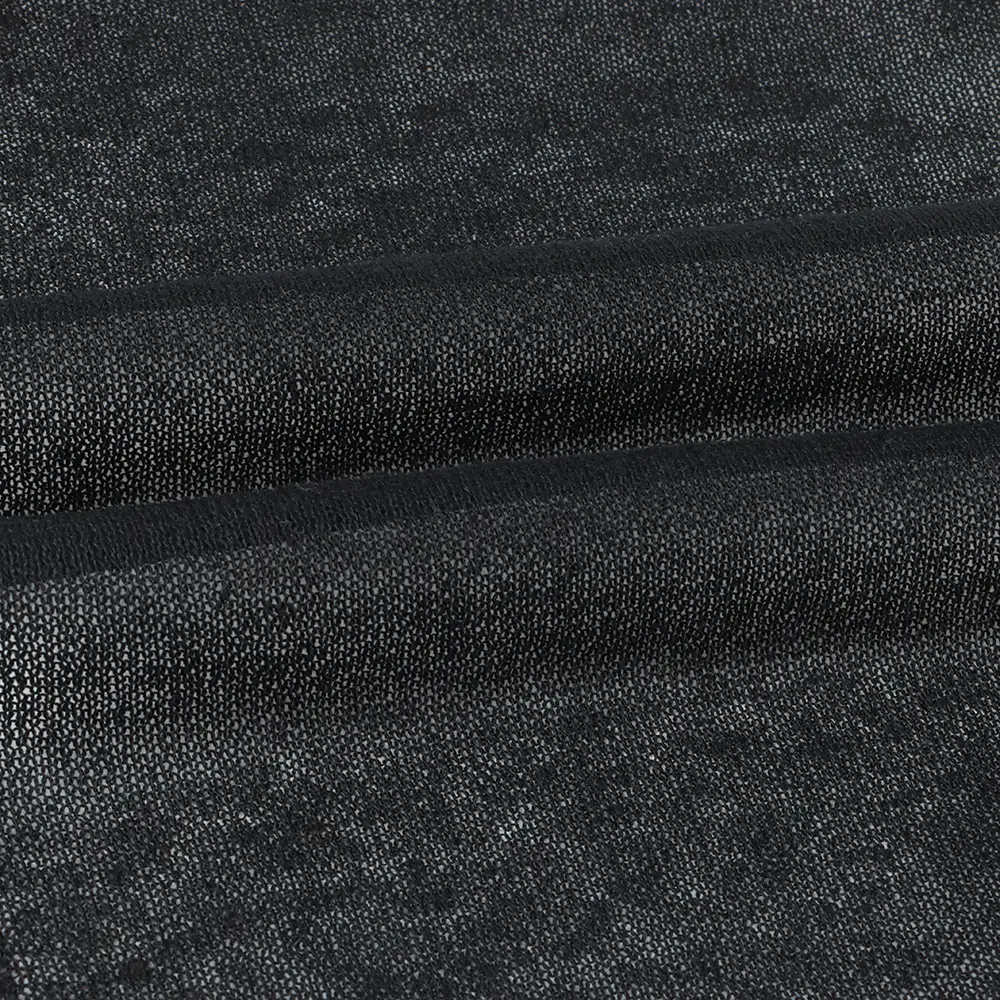 China Yarn for Open Cardigan (Sweater),Hoodie  (Sweater),Round Neck Pullover (Sweater) Semi-Worsted Spun Regular Yarn Recycled Polyester Linen BLACK color buy from China wholesaler bulk order at wholesale price free worldwide shipping Alibaba