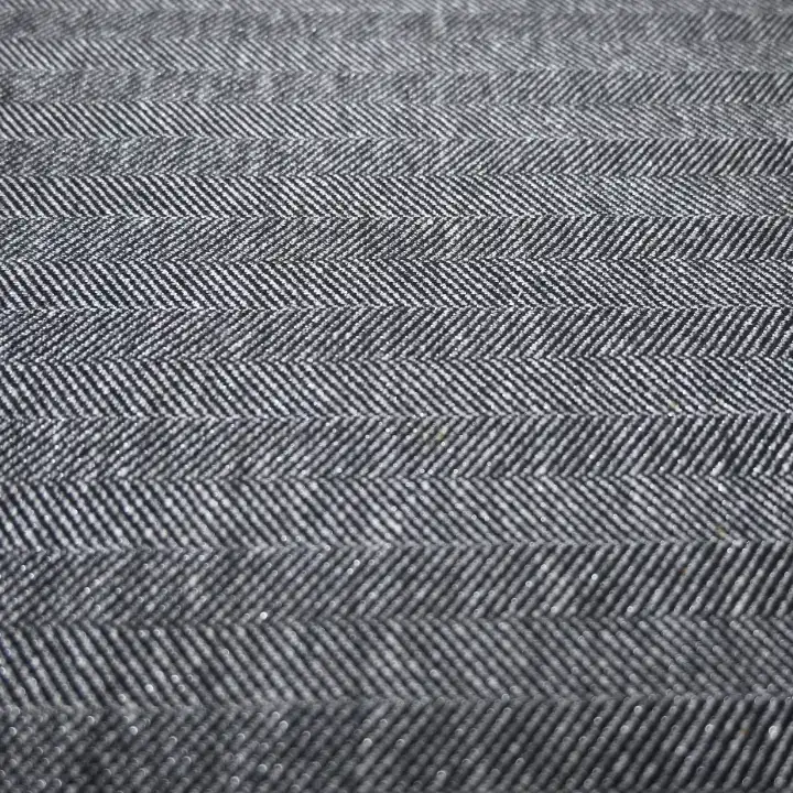 India Fabric for Waistcoat,Blazer Weft Jacquard Knit Fabric Polyester Cotton Spandex Black color buy from India wholesaler bulk order at wholesale price free worldwide shipping Alibaba