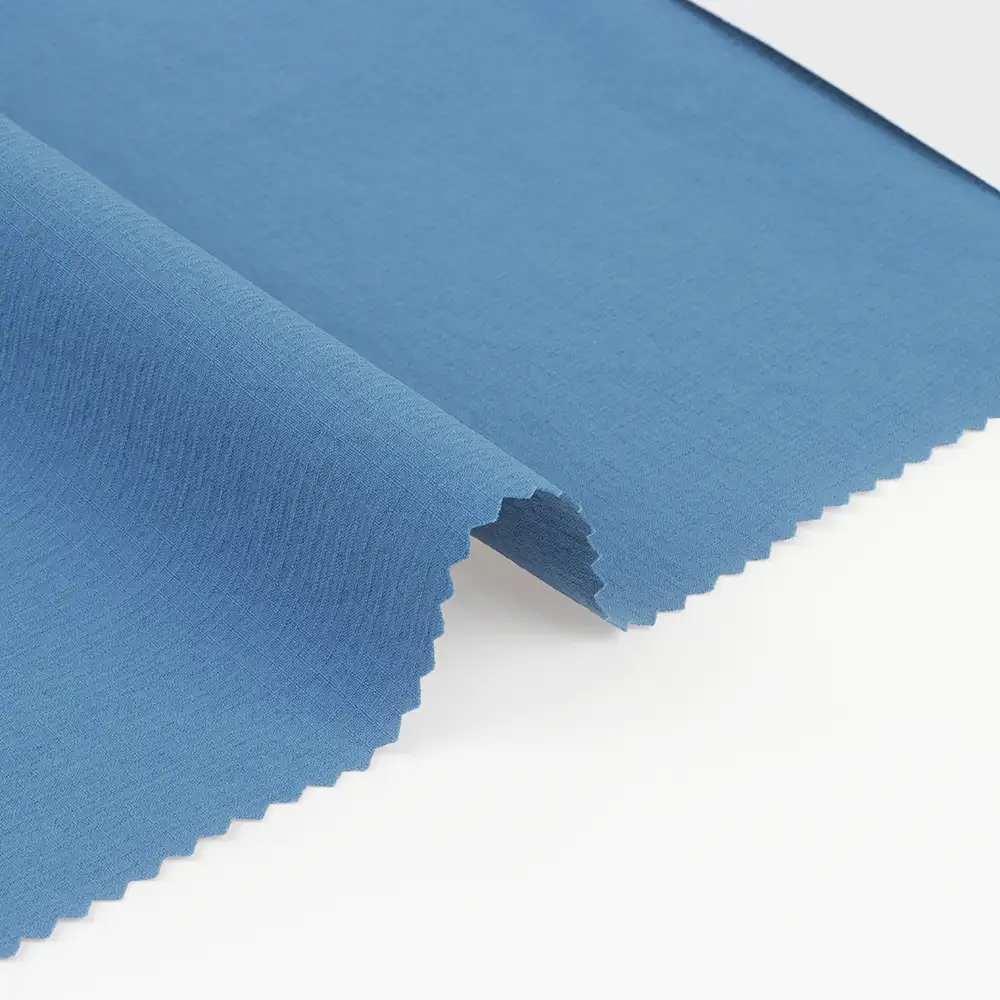 China Fabric for Hoodie,Tracksuits Four Stretch Nylon Woven Fabric Synthetic Woven Fabric Nylon Blue color buy from China wholesaler bulk order at wholesale price free worldwide shipping Alibaba