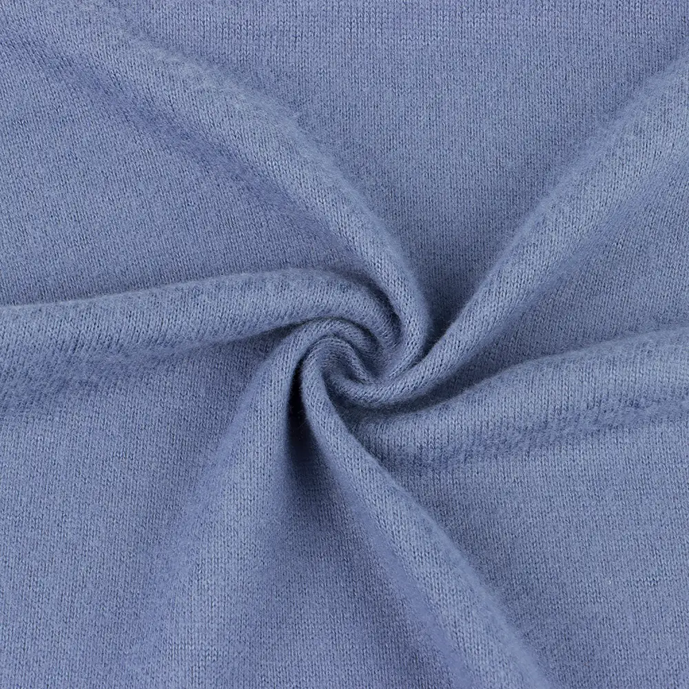 China Fabric for Tank Top,Crop Top,Pajamas Interlock Knit Fabric Polyester Rayon Spandex Blue color buy from China wholesaler bulk order at wholesale price free worldwide shipping Alibaba