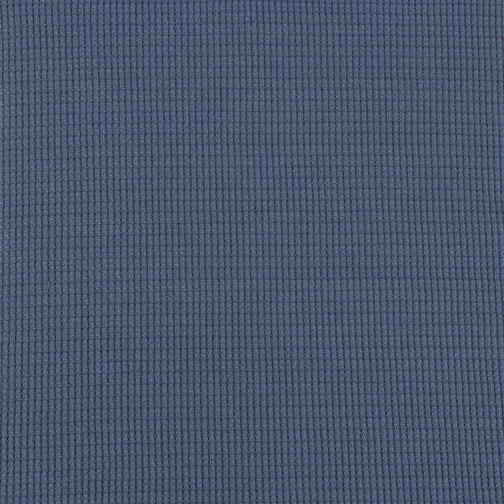 China Fabric for Loungewear,Pajamas,Hoodie Waffle Knit Fabric Polyester Cotton Spandex Blue color buy from China wholesaler bulk order at wholesale price free worldwide shipping Alibaba
