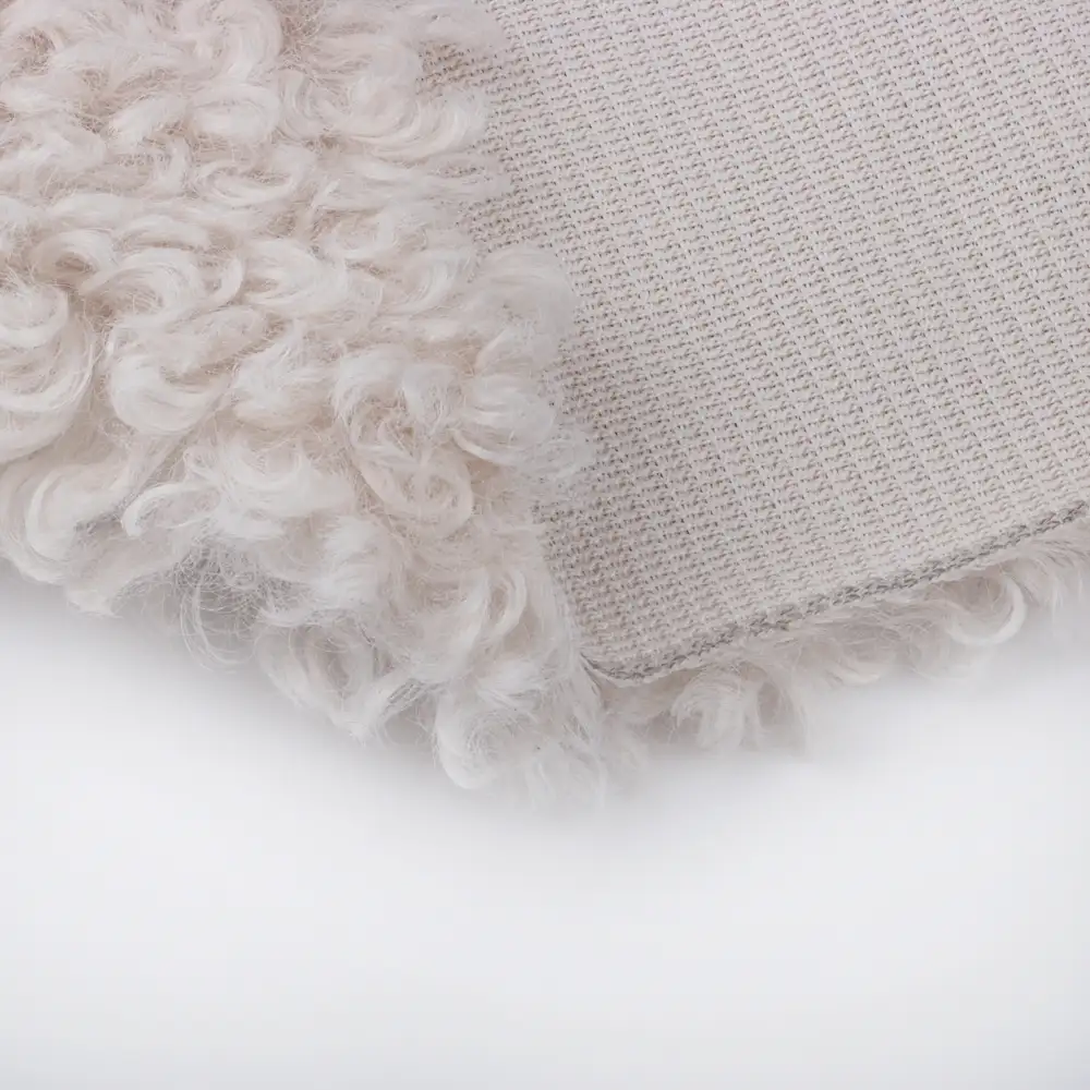 China Fabric for Hoodie,Sweatshirt Fleece Knit Fabric Polyester Beige color buy from China wholesaler bulk order at wholesale price free worldwide shipping Alibaba