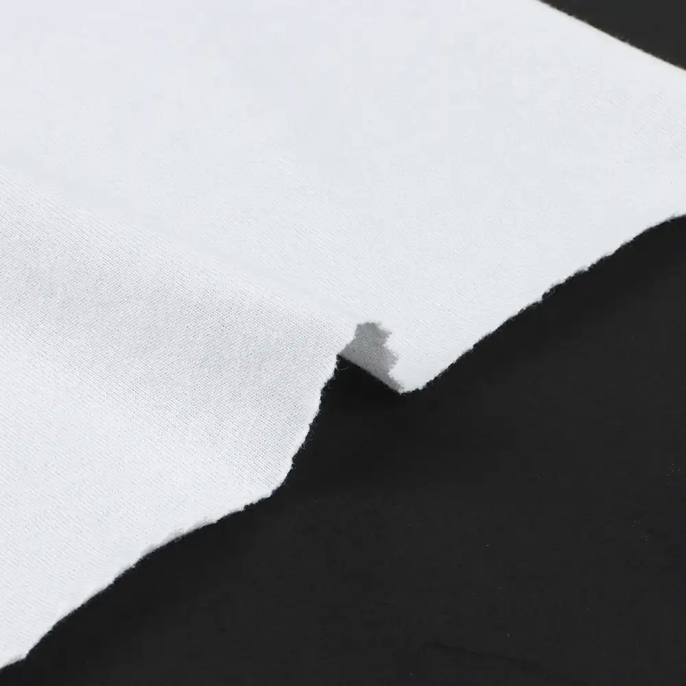 China Fabric for T-Shirt,Pajamas,Loungewear,Yoga Pants,Tracksuits Single Jersey Knit Fabric Cotton White color buy from China wholesaler bulk order at wholesale price free worldwide shipping Alibaba