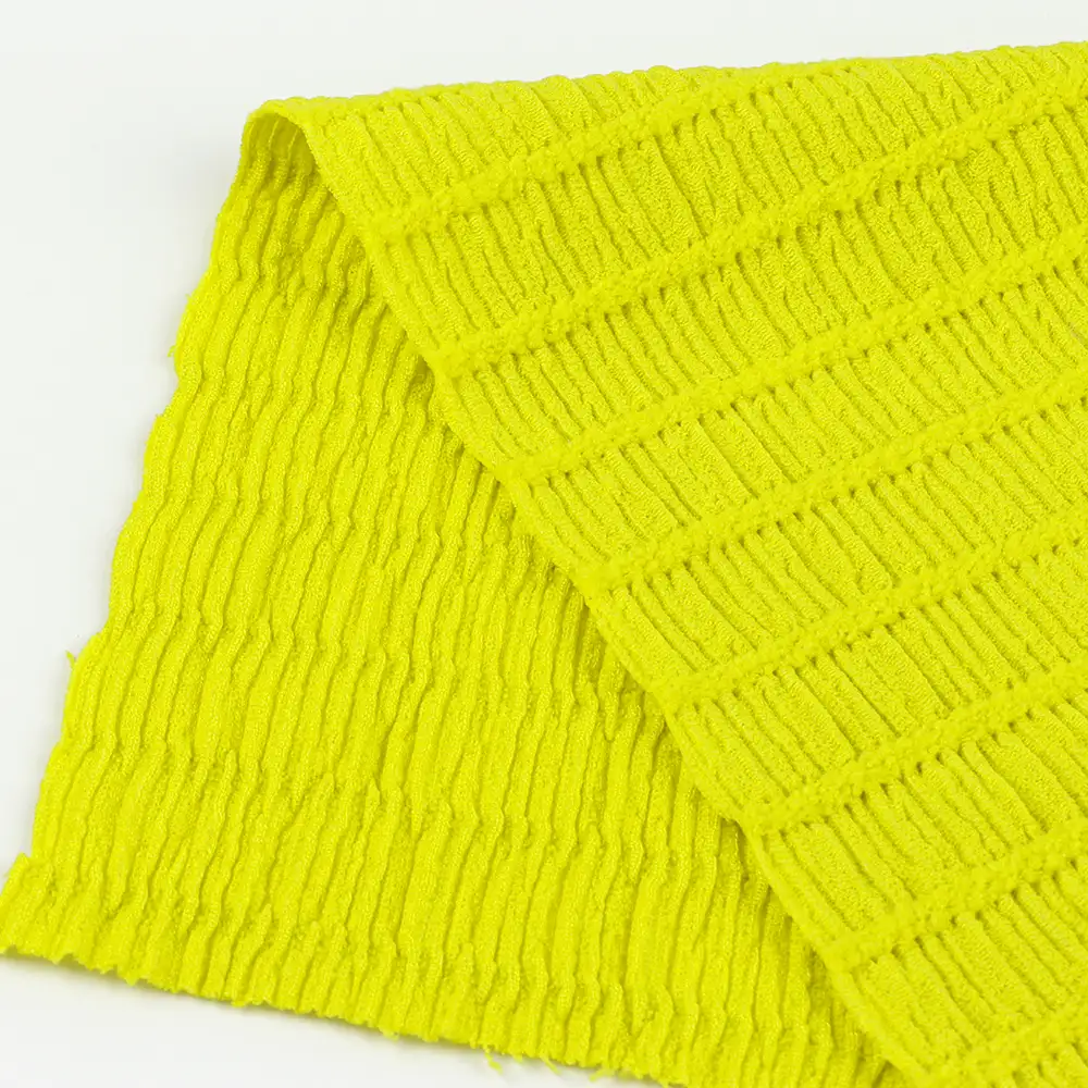 China Fabric for Loungewear,Sweatshirt,Hoodie Hacci Knit Fabric Polyester Spandex Green color buy from China wholesaler bulk order at wholesale price free worldwide shipping Alibaba