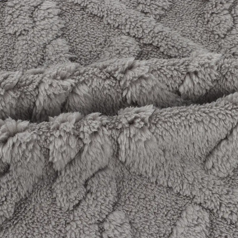 China Fabric for Hoodie,Sweatshirt Fleece Knit Fabric Polyester Grey color buy from China wholesaler bulk order at wholesale price free worldwide shipping Alibaba