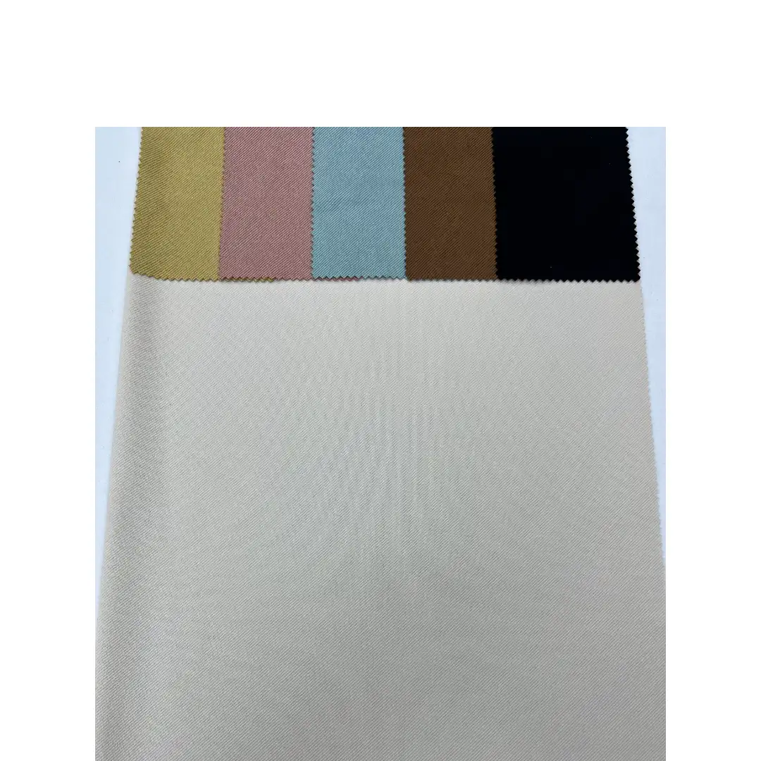 China Fabric for Jacket,Pants,Blazer Weft Suede Knit Fabric Polyester Elastane 米白 color buy from China wholesaler bulk order at wholesale price free worldwide shipping Alibaba