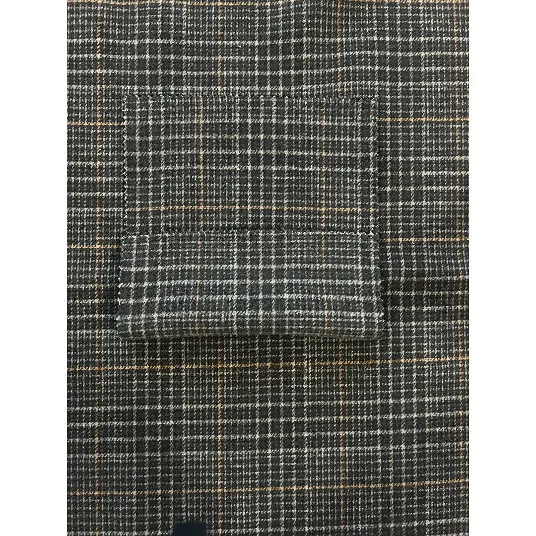 China Fabric for Blazer,Suit,Skirt Woolen Tweed Woolen Chemical Fiber 深咖 color buy from China wholesaler bulk order at wholesale price free worldwide shipping Alibaba
