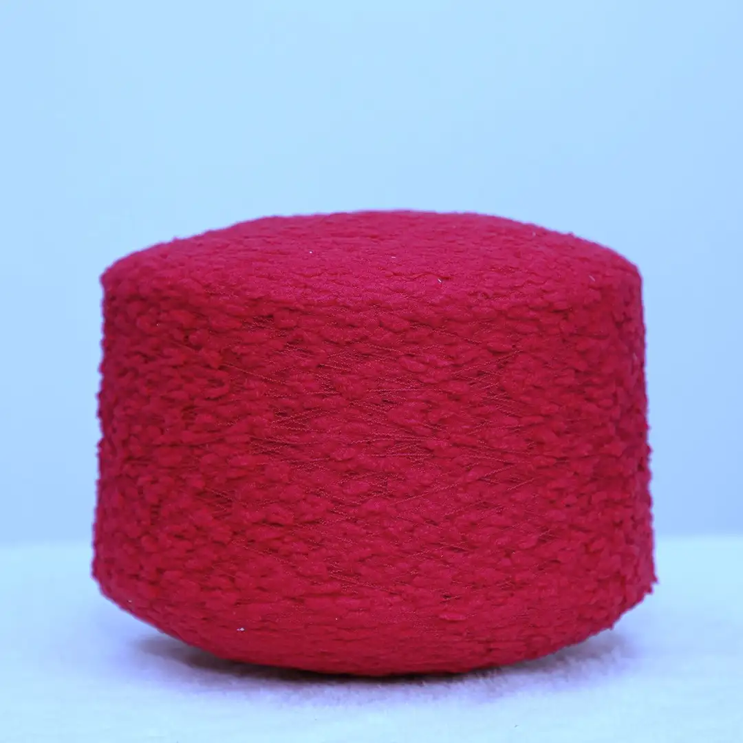 China Yarn for Ladies Vest (Sweater),Hoodie  (Sweater),Women's Pants (Sweater) Chenille Yarn Fancy Yarn Polyester Red color buy from China wholesaler bulk order at wholesale price free worldwide shipping Alibaba