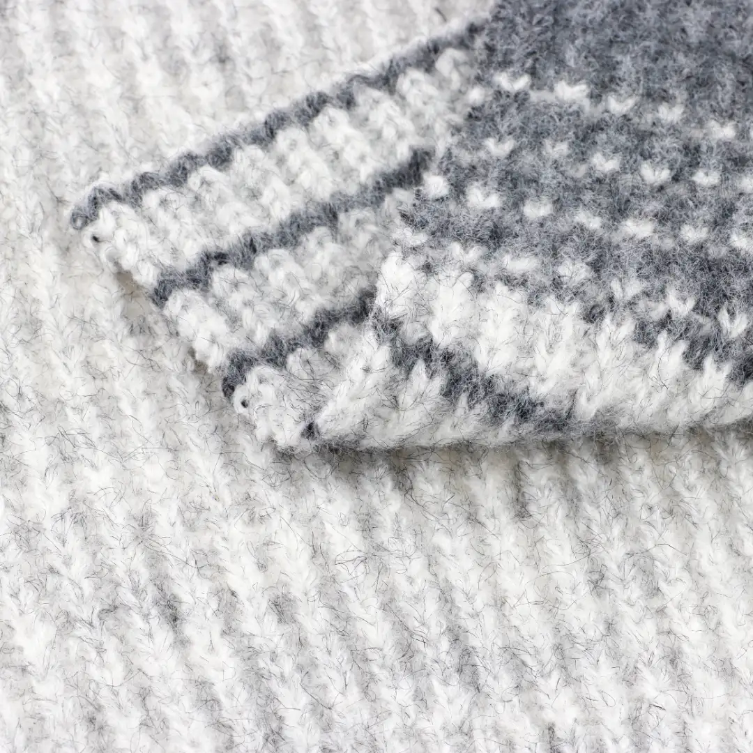 China Yarn for Half-Zipper Cardigan (Sweater),Crew Neck Pullover (Sweater),Polo T-shirt (Sweater) Mossy Yarn Fancy Yarn Recycled Polyester Polyester Acrylic Wool Spandex grey color buy from China wholesaler bulk order at wholesale price free worldwide shipping Alibaba