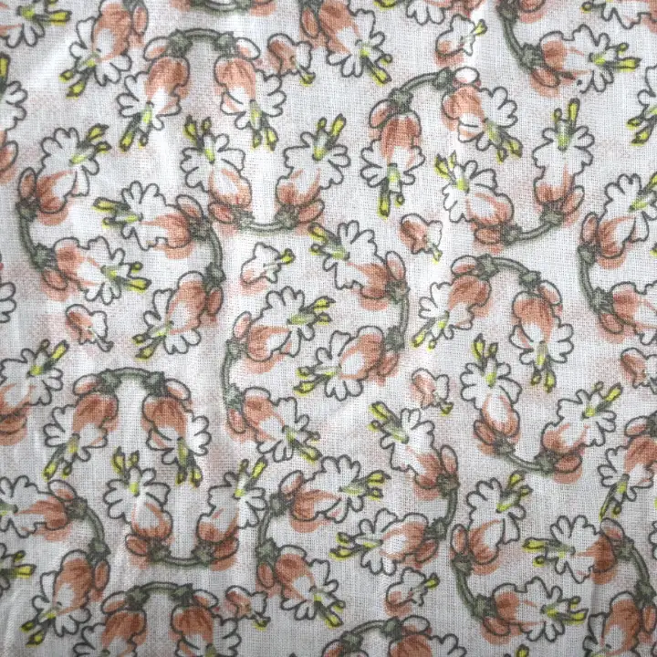 India Fabric for Blouse,Skirt,Crop Top Cotton Plain Natural Woven Fabric Cotton Print color buy from India wholesaler bulk order at wholesale price free worldwide shipping Alibaba