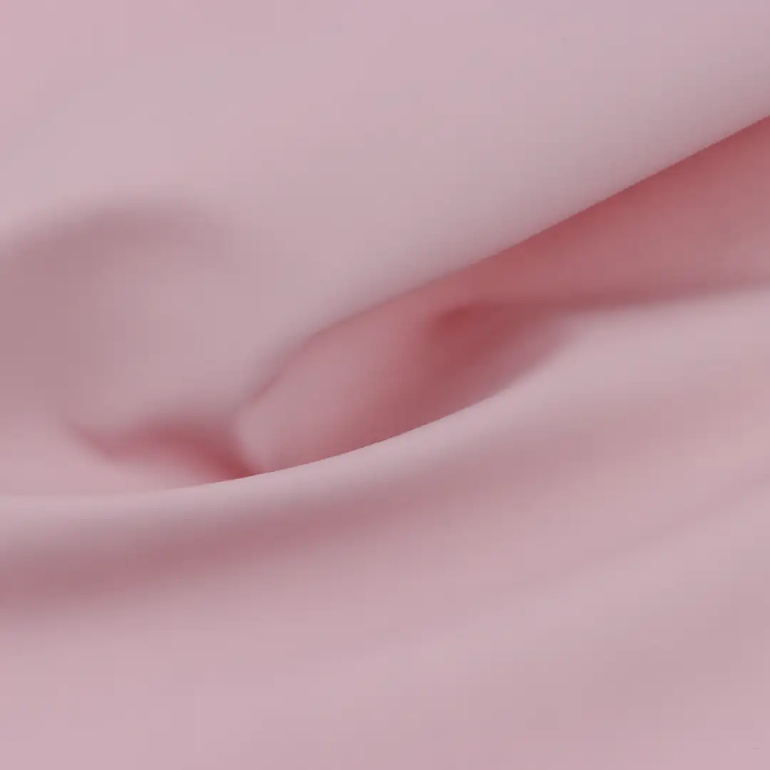 China Fabric for Blazer PU Woven Blended Fabric Polyester Pink color buy from China wholesaler bulk order at wholesale price free worldwide shipping Alibaba