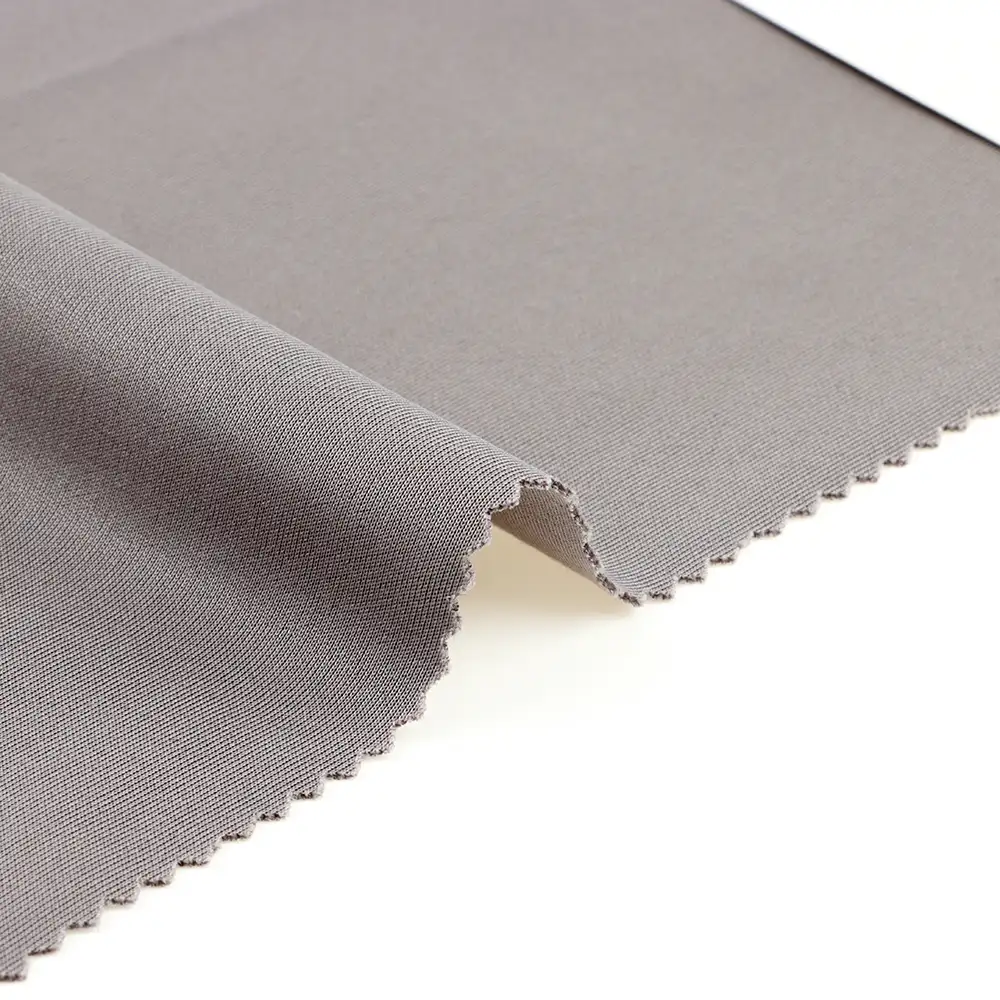 China Fabric for Leggings,Swimsuits,Tracksuits Scuba Knit Fabric Modal Polyester Spandex Grey color buy from China wholesaler bulk order at wholesale price free worldwide shipping Alibaba