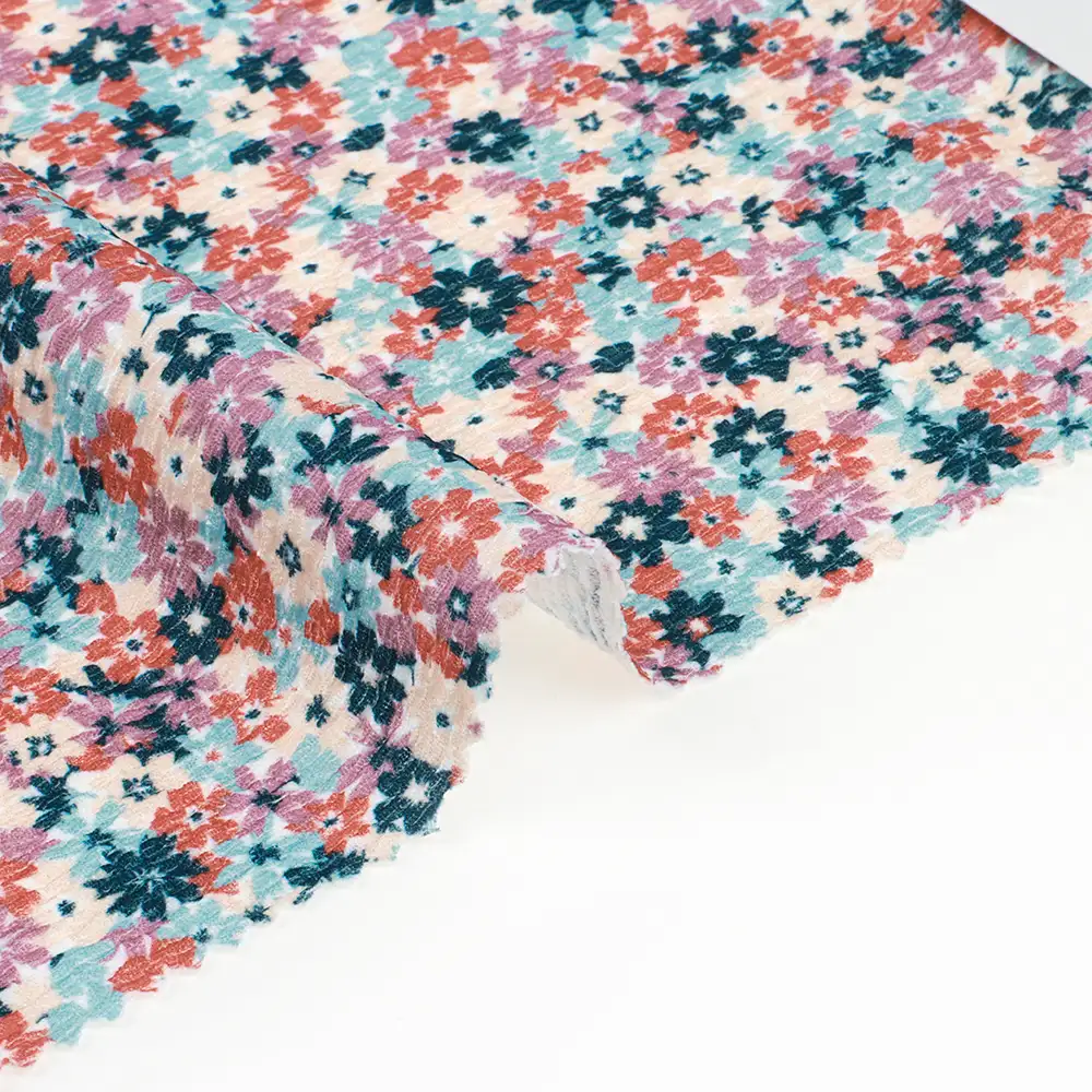 China Fabric for Loungewear,Sweatshirt,Hoodie Hacci Knit Fabric Polyester Spandex printing color buy from China wholesaler bulk order at wholesale price free worldwide shipping Alibaba