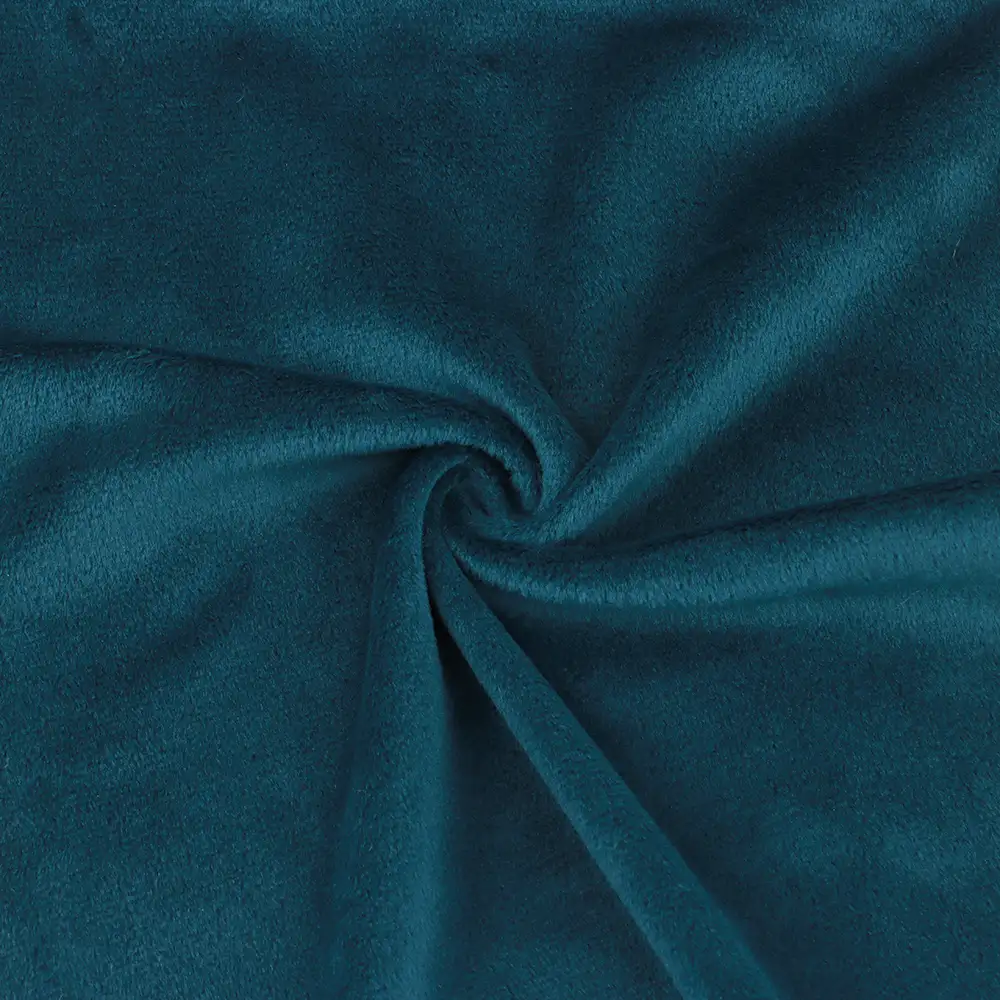 China Fabric for Hoodie,Loungewear,Sweatshirt Super Soft Velour Knit Fabric Polyester Spandex Green color buy from China wholesaler bulk order at wholesale price free worldwide shipping Alibaba