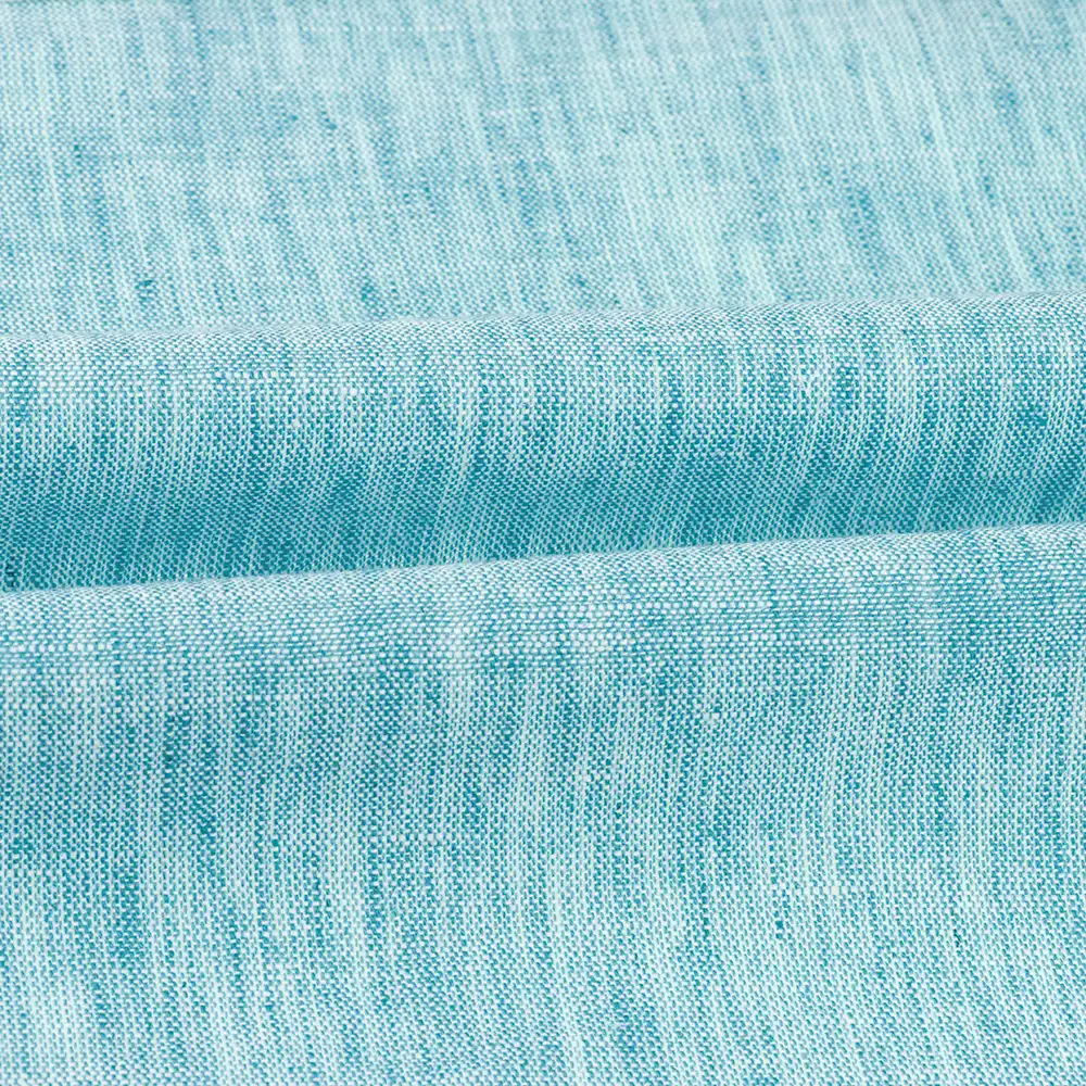 China Fabric for Shirt,Crop Top,Skirt,Over Shirt Linen/Cotton YD Plain Natural Woven Fabric Linen Cotton Mint green color buy from China wholesaler bulk order at wholesale price free worldwide shipping Alibaba