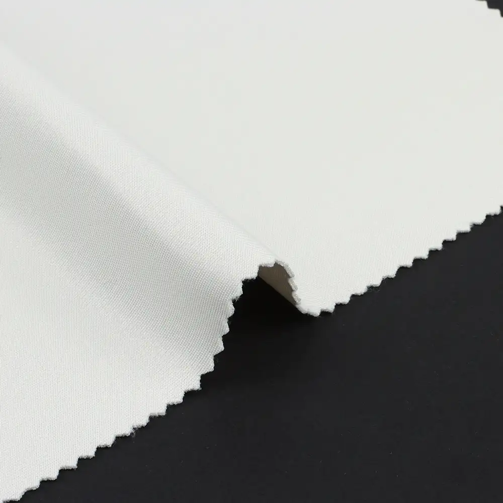 China Fabric for Leggings,Swimsuits,Tracksuits Scuba Knit Fabric Polyester Rayon Spandex White color buy from China wholesaler bulk order at wholesale price free worldwide shipping Alibaba