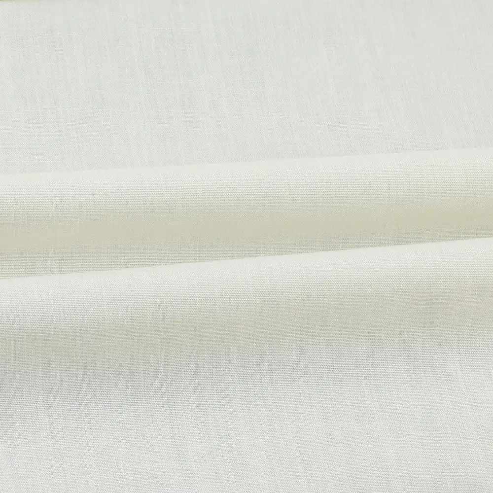China Fabric for Blouse,Crop Top,Skirt Cotton Plain Natural Woven Fabric Cotton Off-white color buy from China wholesaler bulk order at wholesale price free worldwide shipping Alibaba