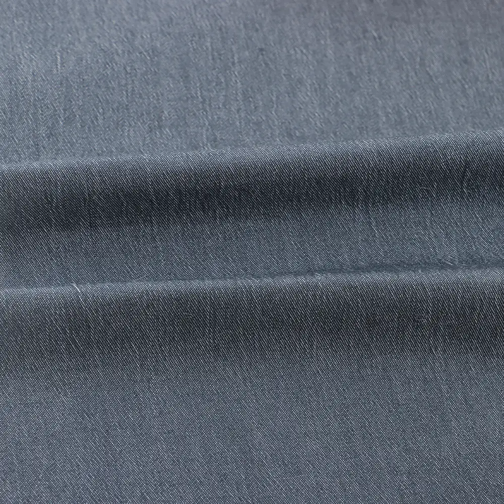 China Fabric for Pants,Chino CVC Twill Woven Blended Fabric Cotton Polyester Spandex Denim blue color buy from China wholesaler bulk order at wholesale price free worldwide shipping Alibaba
