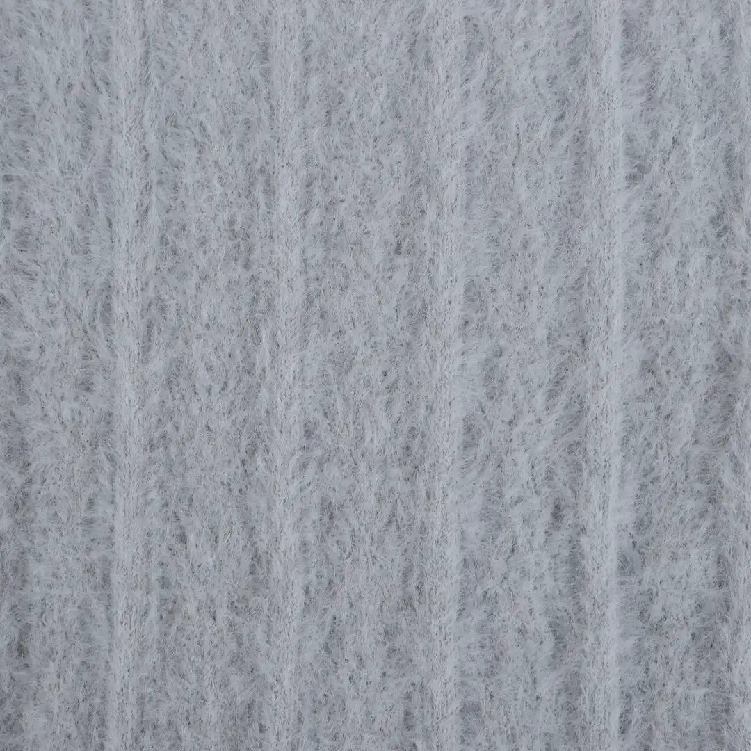 China Yarn for Ladies Vest (Sweater),Crop Top Pullover (Sweater),Hoodie  (Sweater),Women's Pants (Sweater) Feather Yarn Fancy Yarn Nylon Light Grey color buy from China wholesaler bulk order at wholesale price free worldwide shipping Alibaba