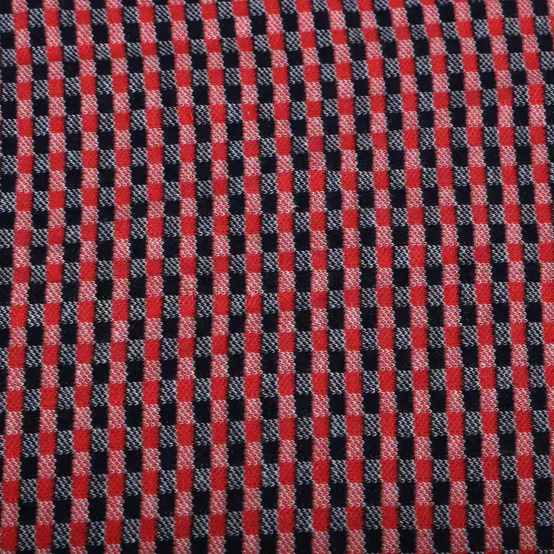 knit fabric, weft jacquard fabric, cotton fabric, polyester fabric, 250gsm fabric, bangladesh fabric supplier, fabric for coat, fabric for suit, black & red fabric.