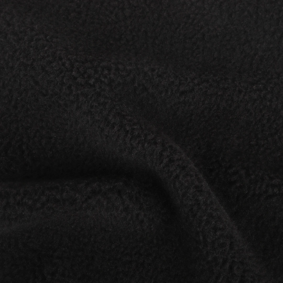 China Fabric for Overcoat,Bomber Jacket,Trench Coat Sherpa Knit Fabric Cotton Polyester Black color buy from China wholesaler bulk order at wholesale price free worldwide shipping Alibaba