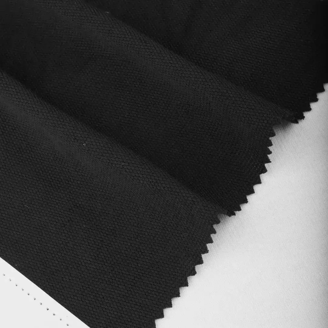 China Fabric for T-Shirt,Polo Shirt,Tank Top Pique Knit Fabric Polyester Black color buy from China wholesaler bulk order at wholesale price free worldwide shipping Alibaba