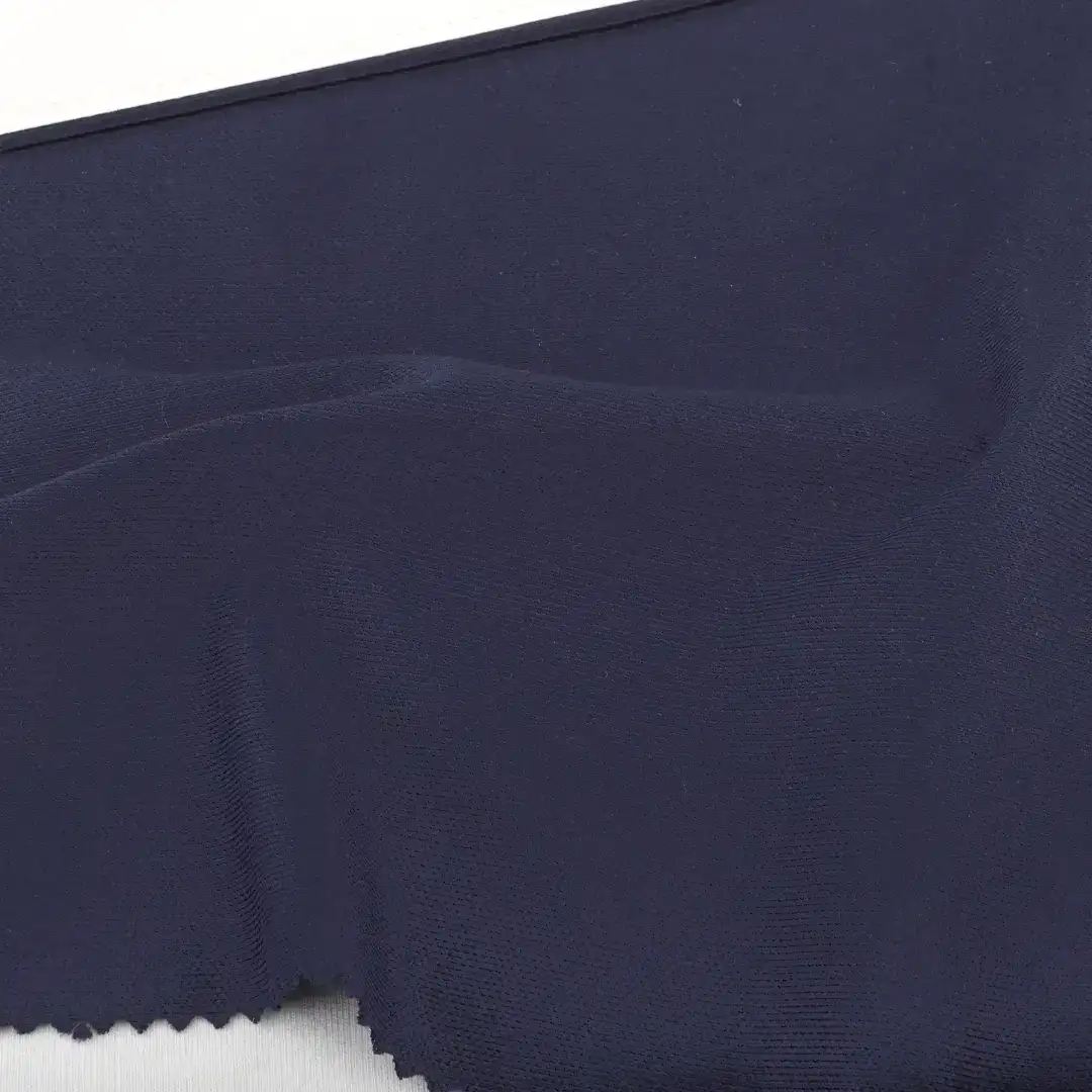 China Fabric for Sports Bras,Yoga Clothes,Tank Top Birdeye Mesh Knit Fabric Polyester Blue color buy from China wholesaler bulk order at wholesale price free worldwide shipping Alibaba