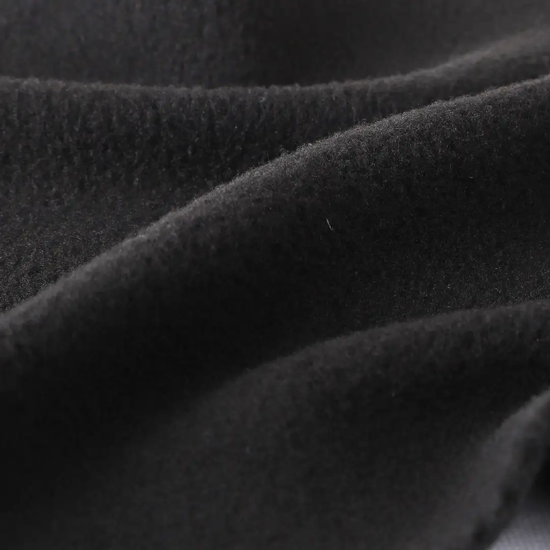 China Fabric for Hoodie,Jackets,Sweatshirt Polar Fleece Knit Fabric Polyester Black color buy from China wholesaler bulk order at wholesale price free worldwide shipping Alibaba