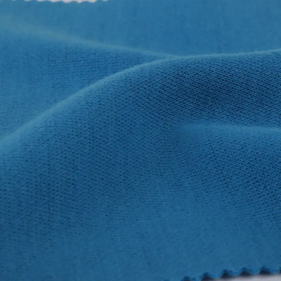 China Fabric for Hoodie,Blazer,Skirt Knit Woolen Fabric Woolen Polyester Blue color buy from China wholesaler bulk order at wholesale price free worldwide shipping Alibaba