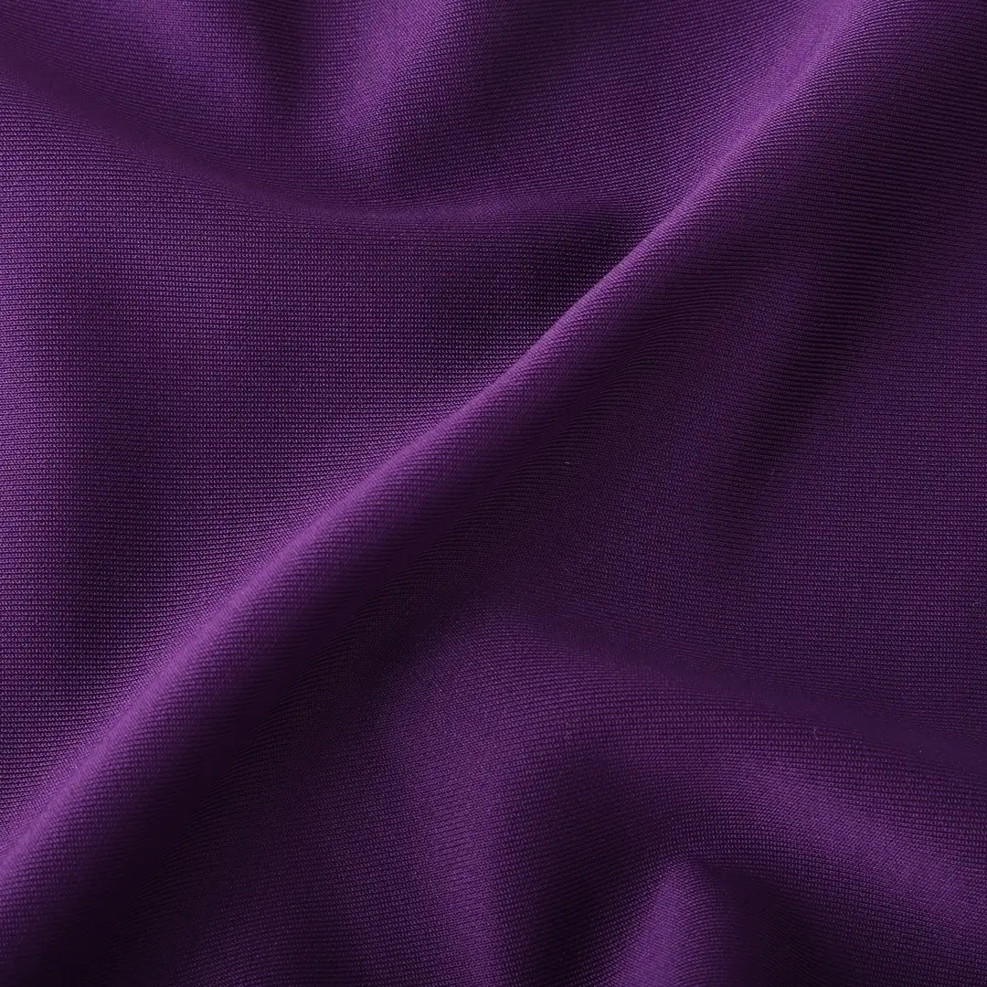 China Fabric for Swimsuits,Leggings,Tracksuits Scuba Knit Fabric Polyester Spandex Purple color buy from China wholesaler bulk order at wholesale price free worldwide shipping Alibaba